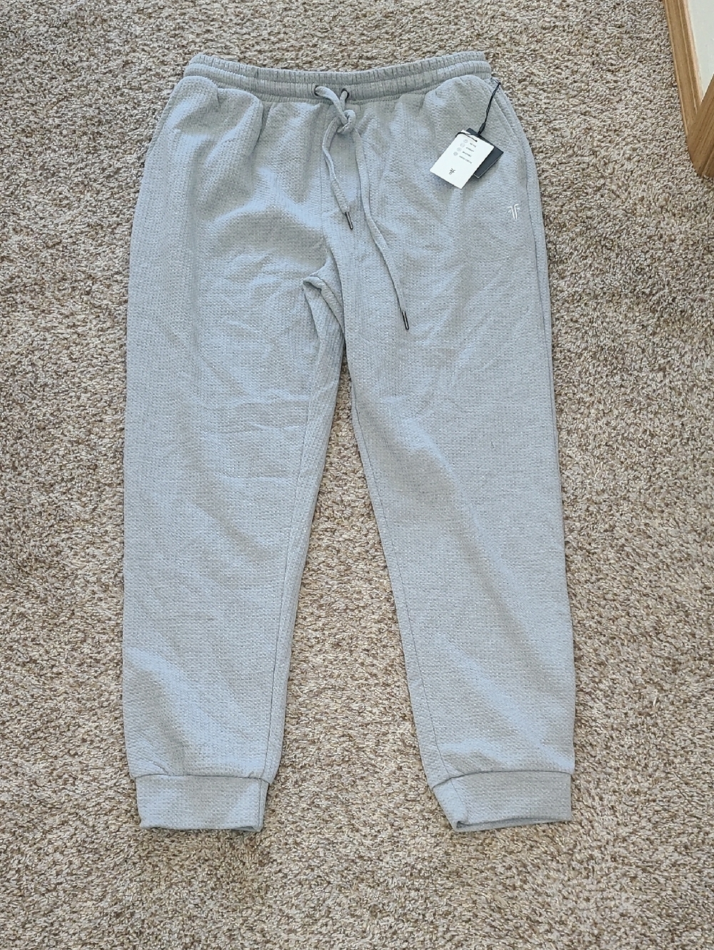 Frye Gray Waffle Knit Jogger